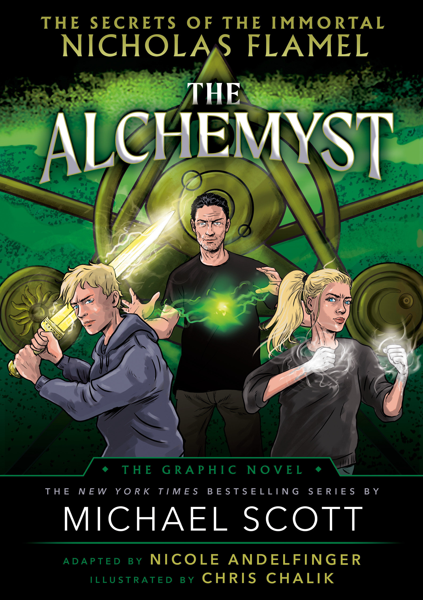 The Secrets of the Immortal Nicholas Flamel Hardcover Novel Volume 1 The Alchemyst 