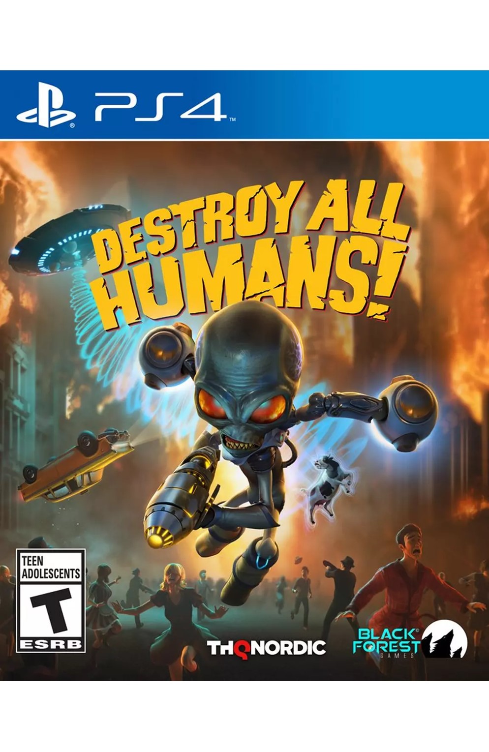 Playstation 4 Ps4 Destroy All Humans!