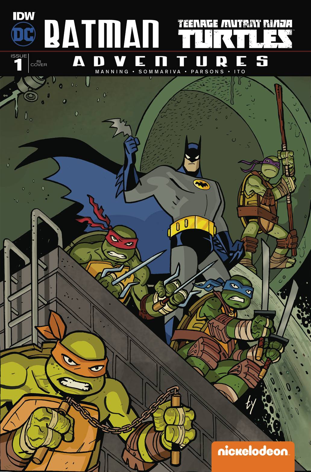 Batman Teenage Mutant Ninja Turtles Adventures #1 1 for 25 Incentive