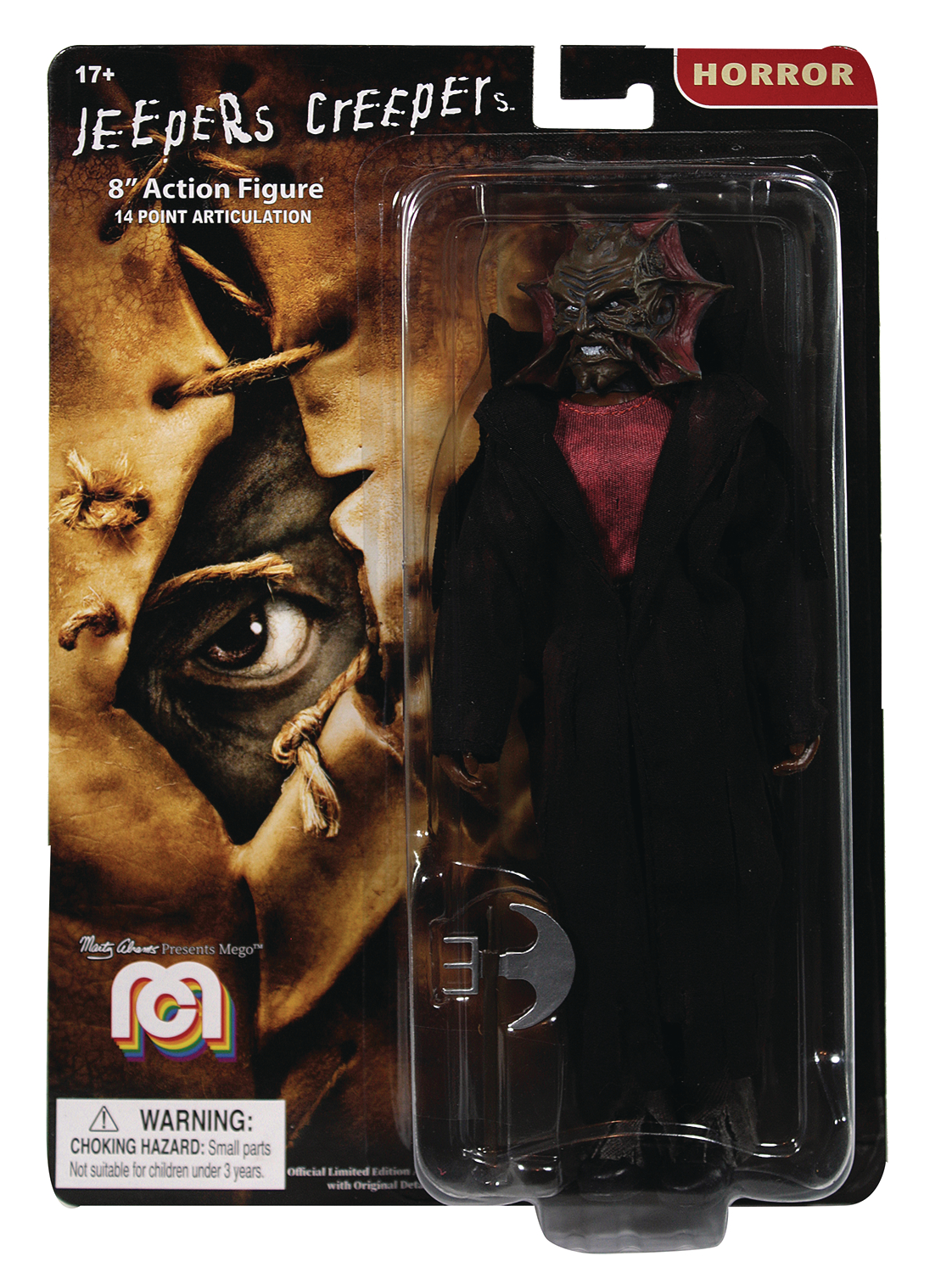 Mego Horror Jeepers Creepers 8 Inch Action Figure