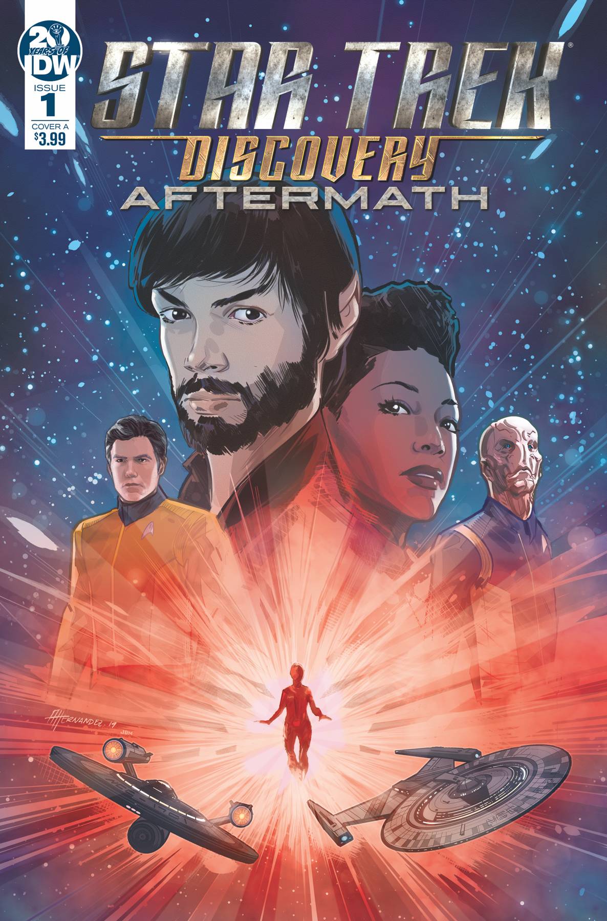 Star Trek Discovery Aftermath #1 Cover A Hernandez (Of 3)