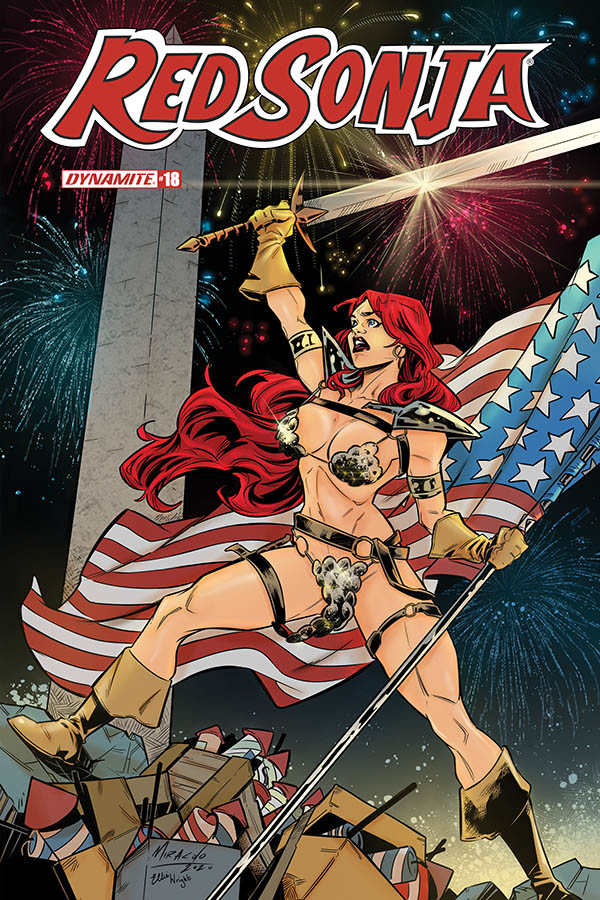 Red Sonja #18 7 Copy Miracolo America Together Incentive