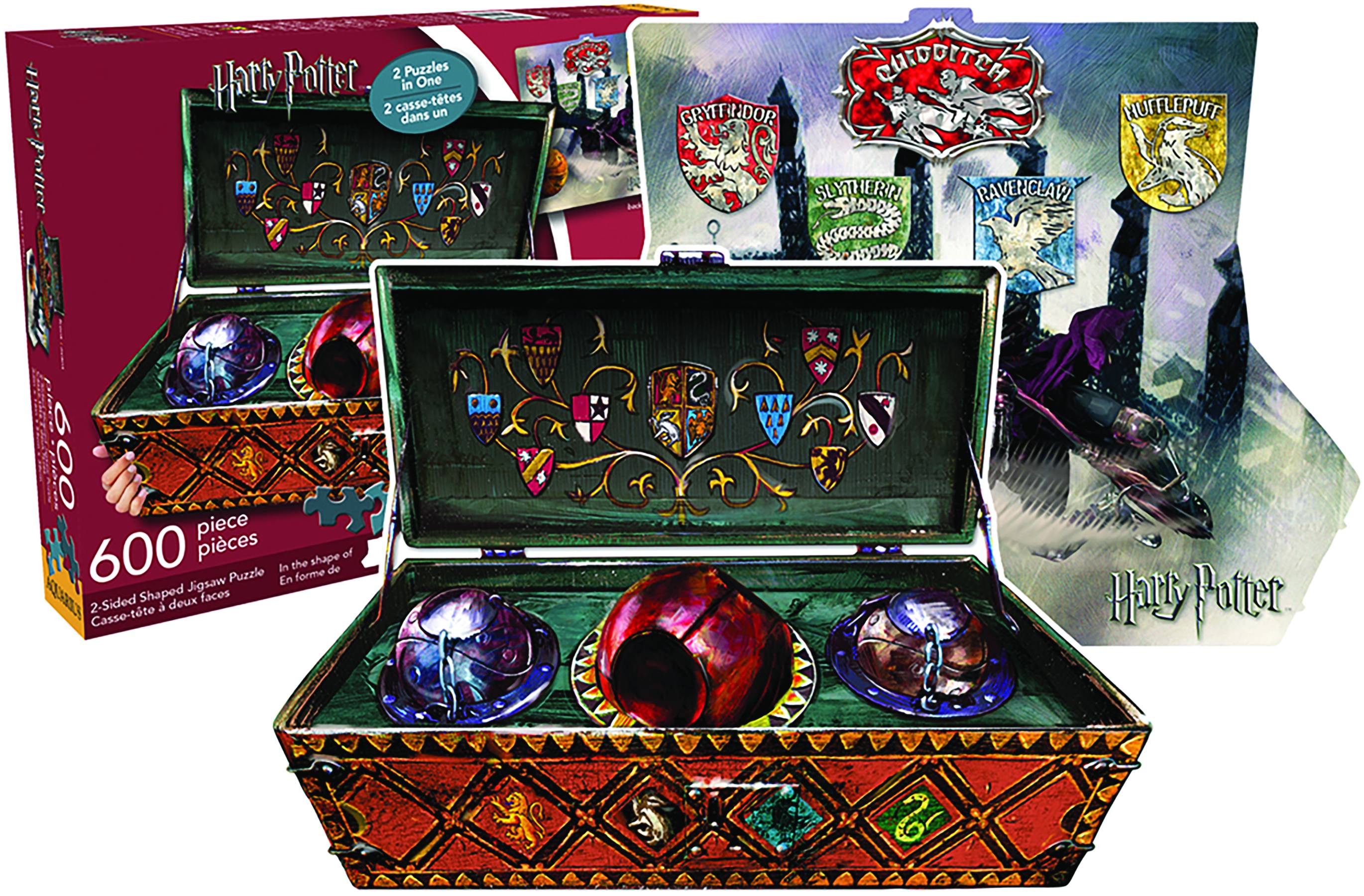 Harry Potter 2 Sided 600 Pc Diecut Jigsaw Puzzle