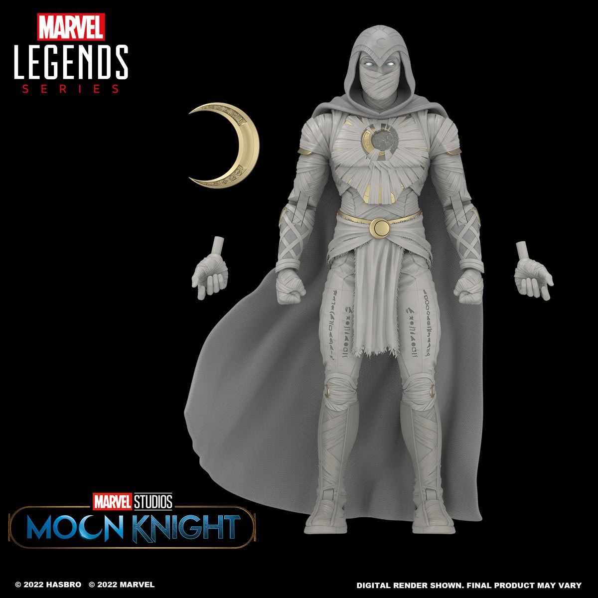 Avengers 2022 Marvel Legends Moon Knight 6-Inch Action Figure