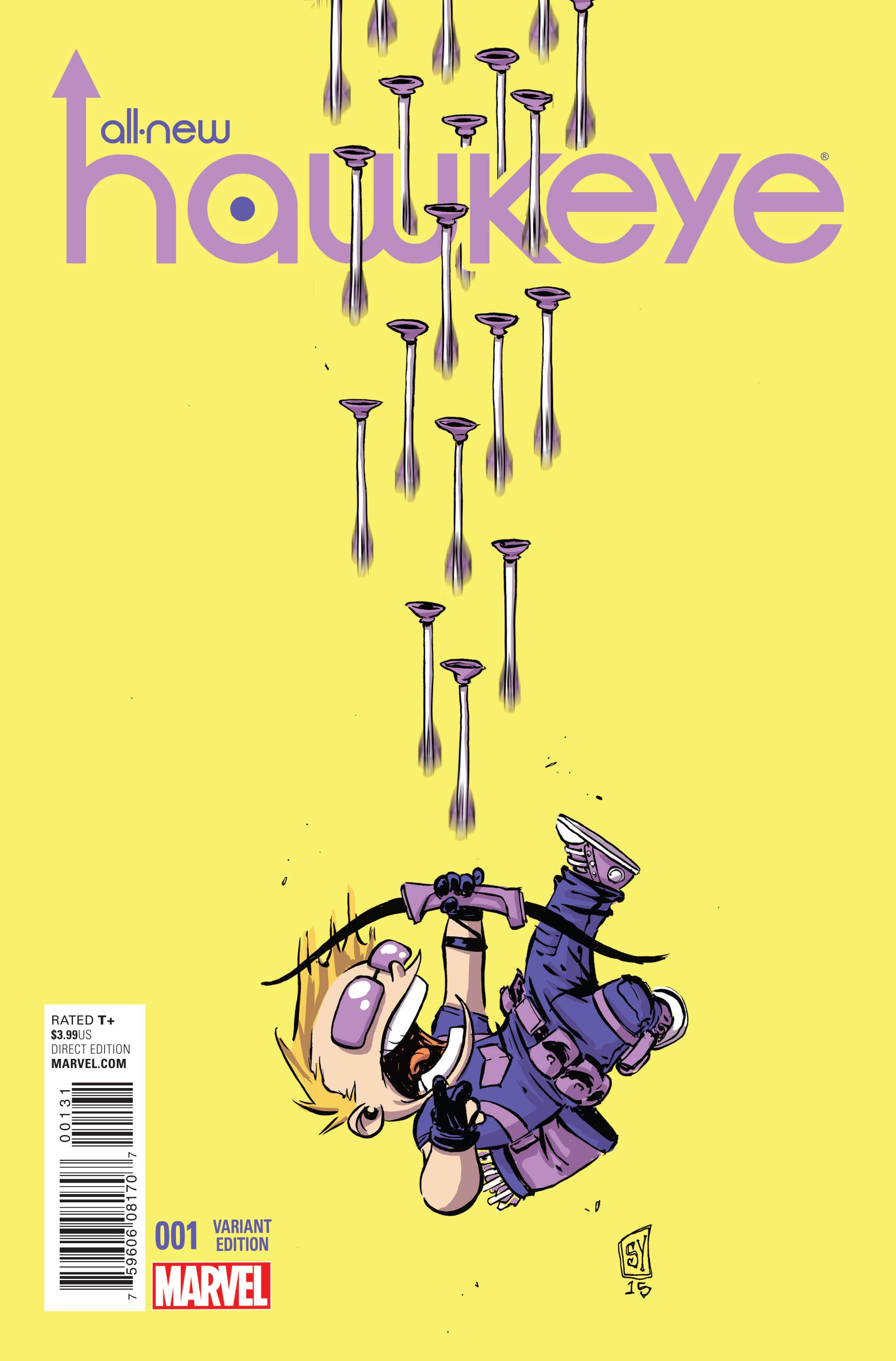 All-New Hawkeye #1 (Young Variant) (2015)