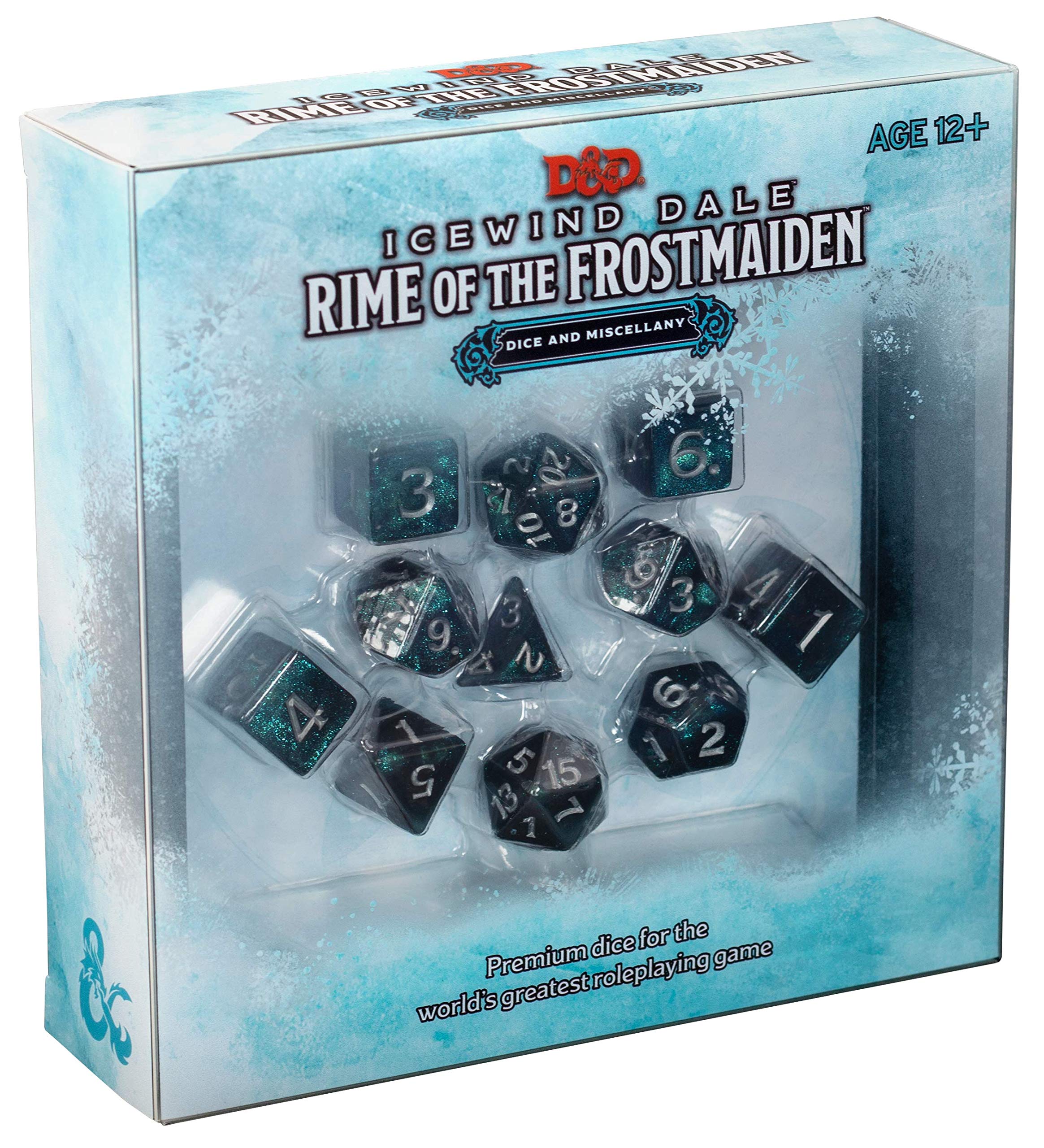 Dungeons & Dragons Icewind Dale Rime of The Frost Maiden Dice