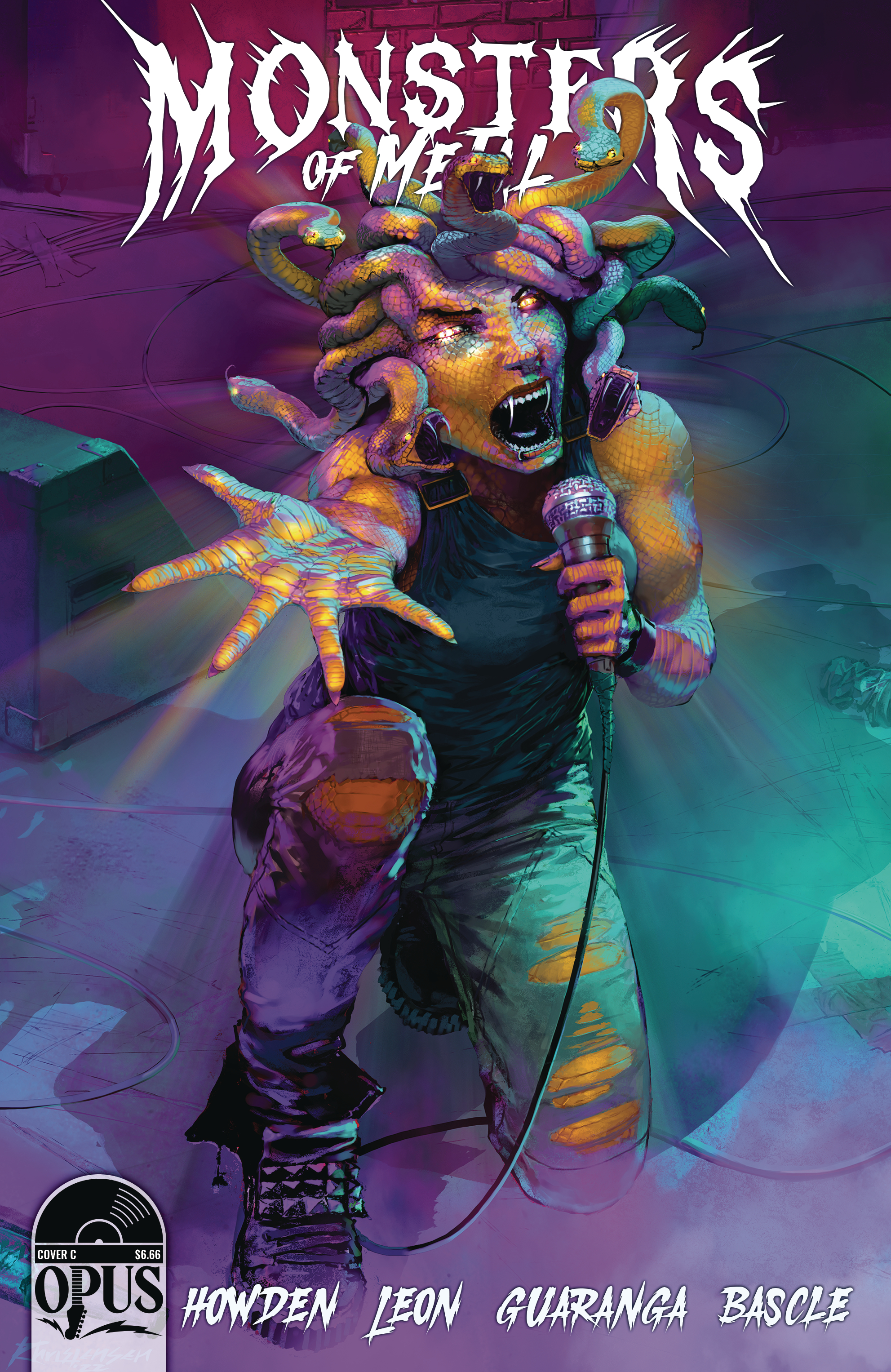 Monsters of Metal One Shot Cover C Medusa