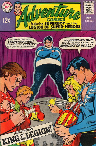 Adventure Comics #375-Above Average/Fine (5 - 6)