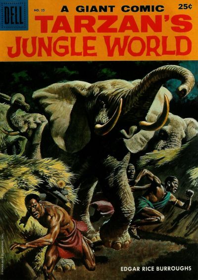 Tarzan's Jungle World - Vg/Fn, Sticker Residue Back Cover