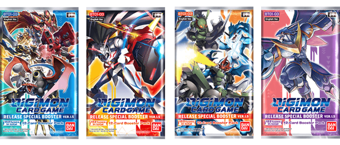 Details about   Digimon TCG Special Release 1.5 ALL C/U PLAYSETS Pre-order 