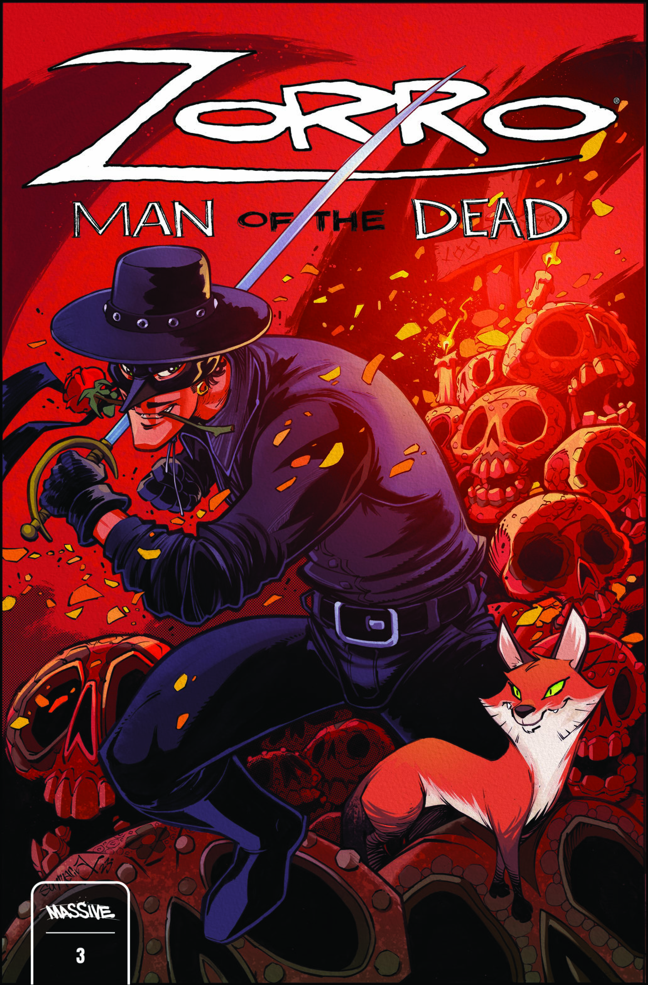 Zorro Man of the Dead #3 Cover C Sommariva (Mature) (Of 4)