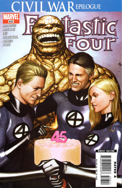 Fantastic Four #543 [Direct Edition]-Near Mint (9.2 - 9.8)