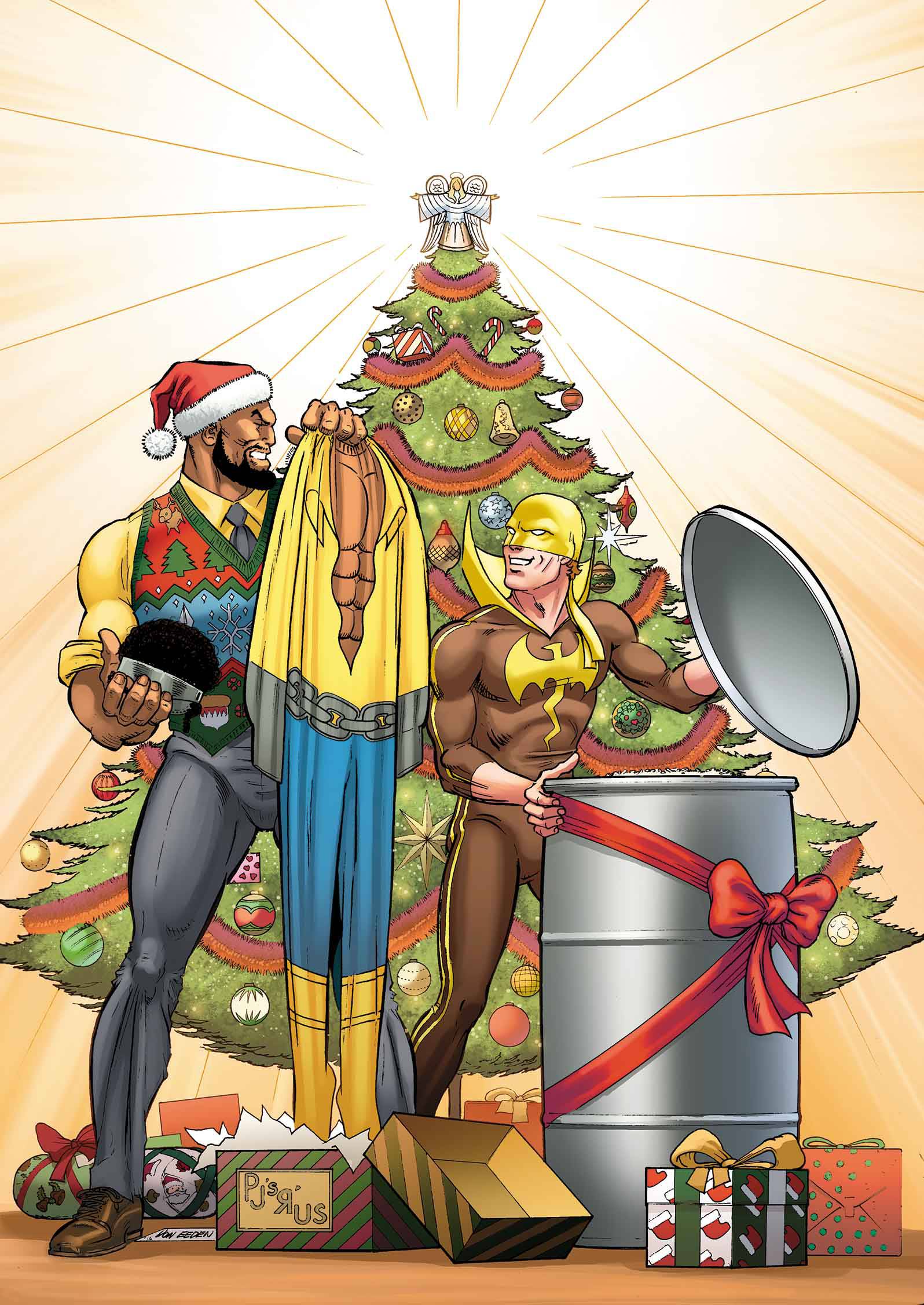 Power Man Iron Fist Sweet Christmas Annual #1 Von Eeden Variant