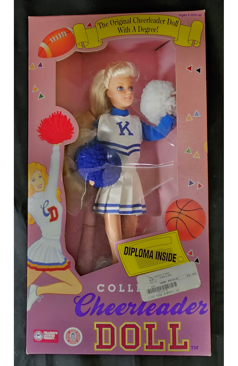 Collegiate Doll University of Kentucky Pre-Owned