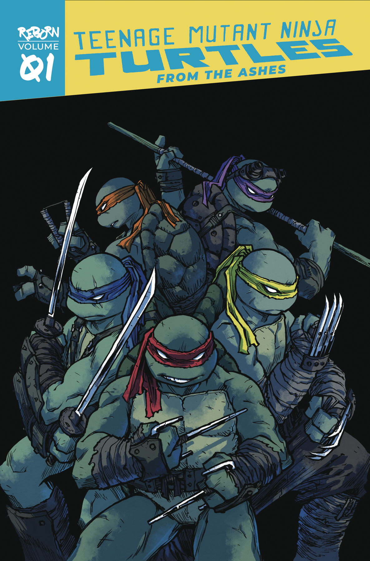 Teenage Mutant Ninja Turtles Reborn Graphic Novel Volume 1 From the Ashes