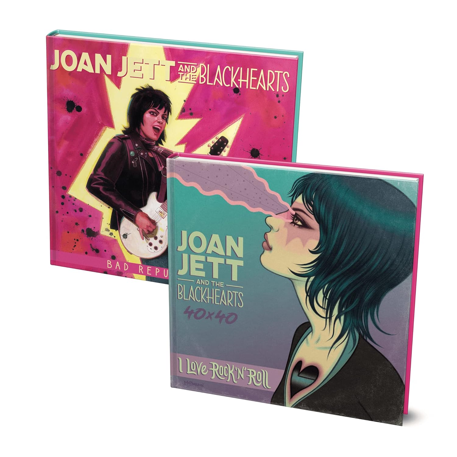 Joan Jett & Blackheart Bad Reputation/I Love Rock'n'Roll Hardcover 