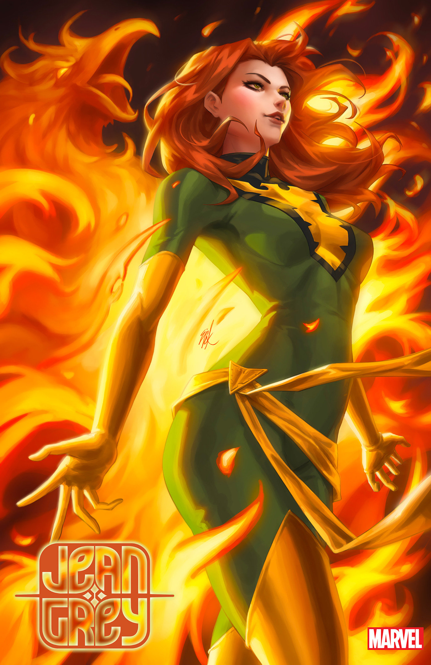 Jean Grey #2 Ejikure 1 for 25 Incentive (Fall of the X-Men)