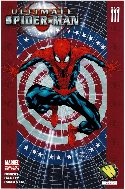 Ultimate Spider-Man #111 [Wizard World Chicago 2007 Joe Quesada Exclusive Cover]