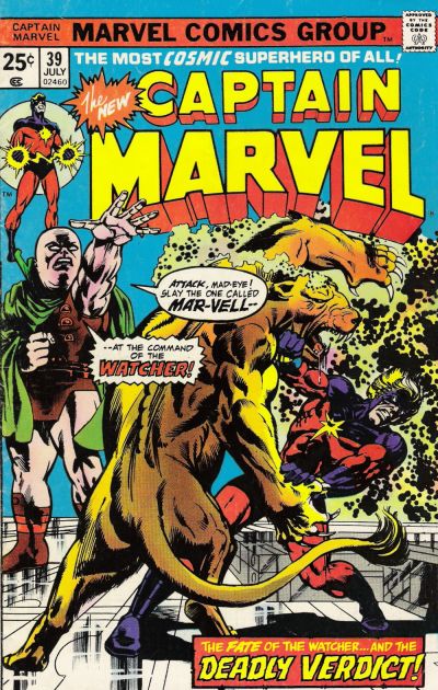 Captain Marvel #39 [Regular Edition]-Fine 