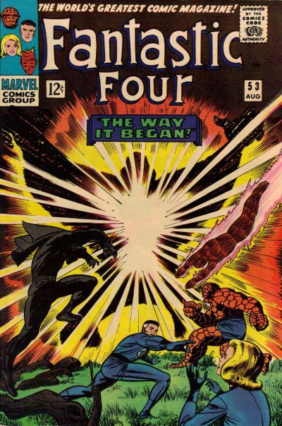 Fantastic Four #53 (1961)- Vg 4.0
