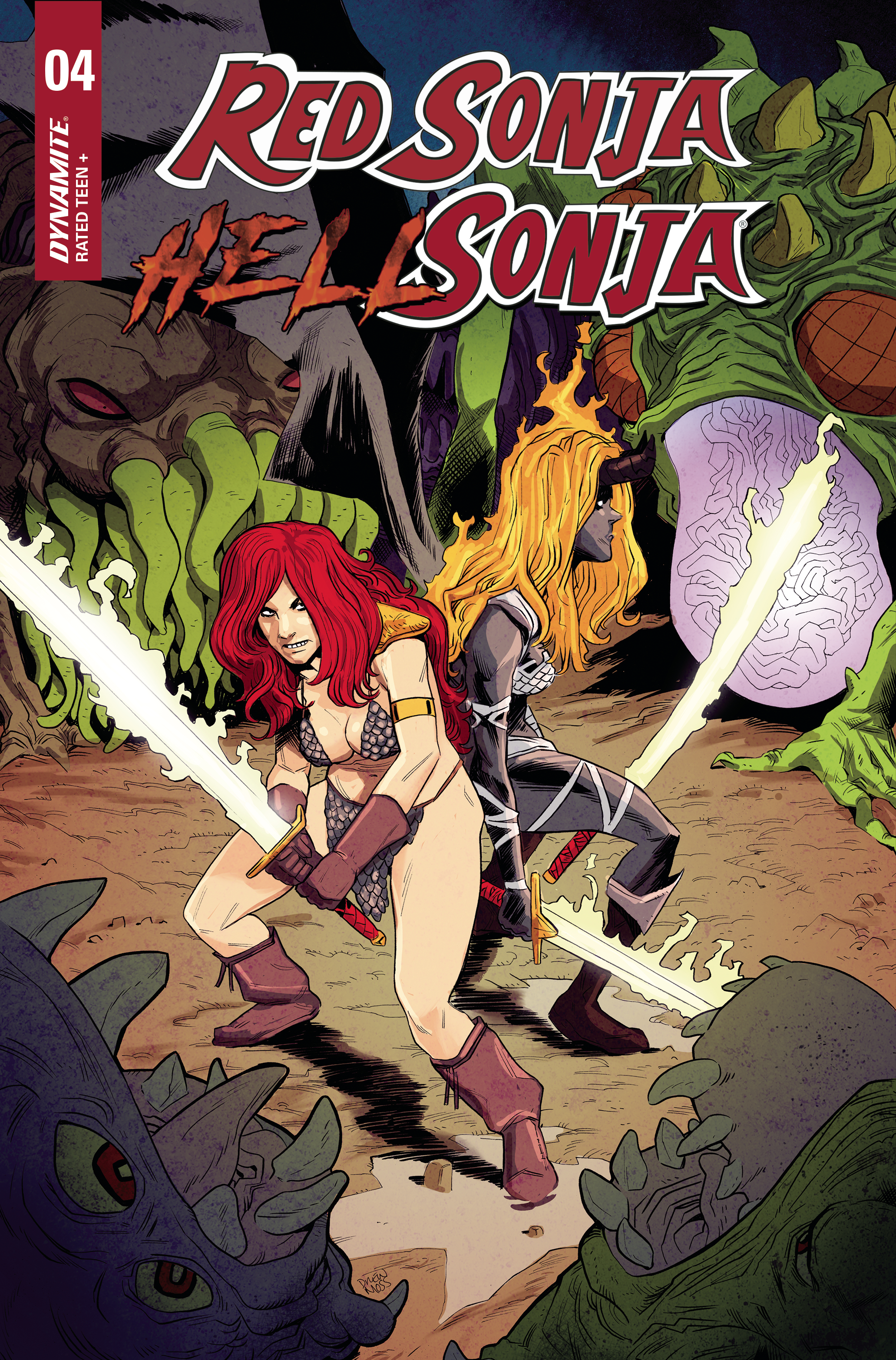 Red Sonja Hell Sonja #4 Cover B Moss