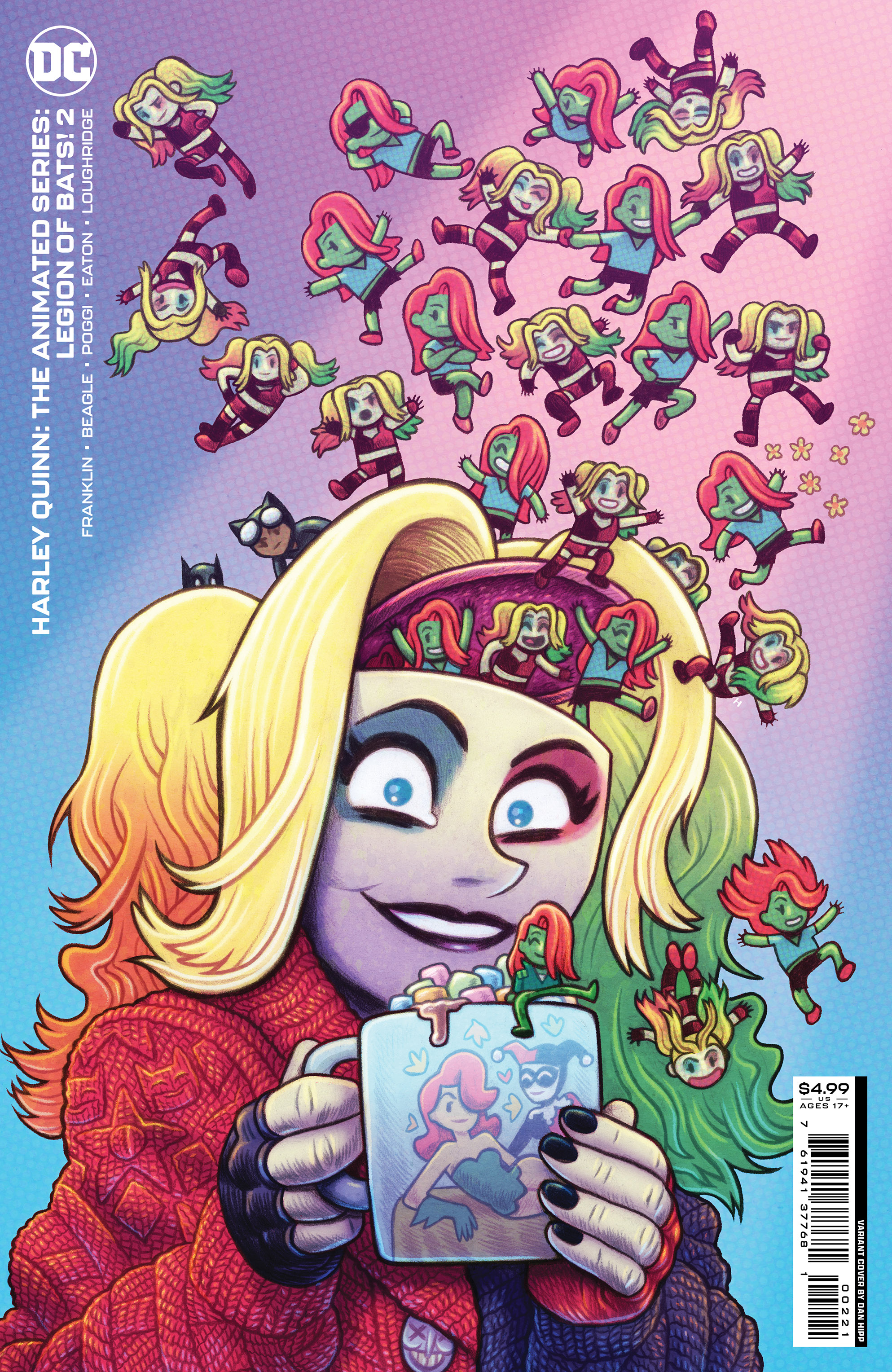 Harley Quinn The Animated Series Legion of Bats #2 Cover B Dan Hipp Card Stock Variant (Mature (Of 6)