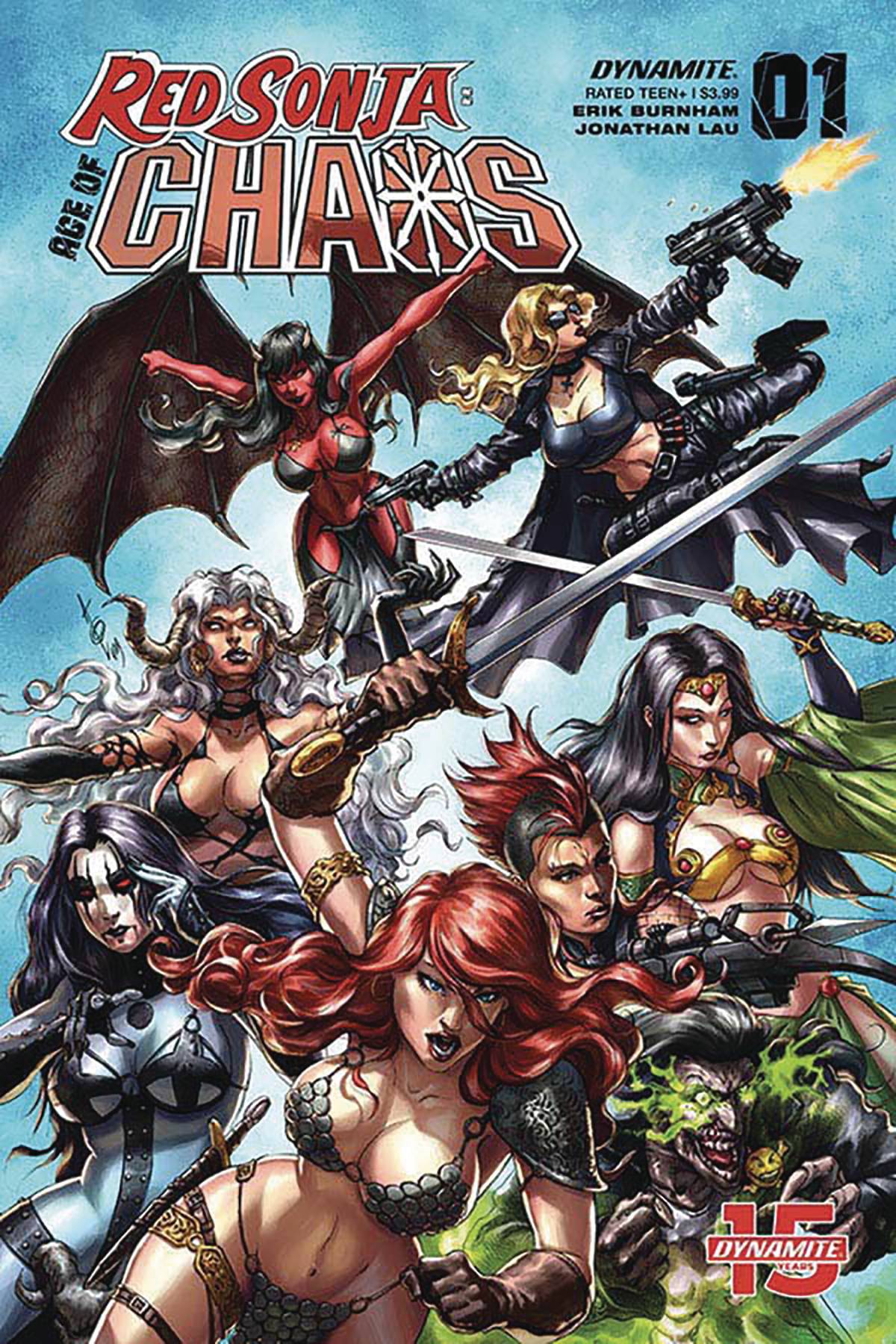 Red Sonja Age of Chaos #1 Cover B Quah