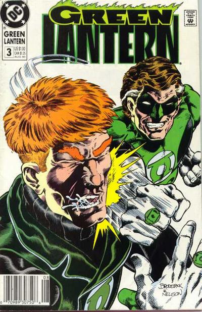 Green Lantern #3 (1990) [Newsstand]-Very Good (3.5 – 5)