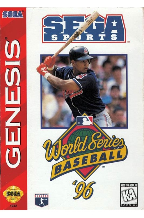 Sega Genesis World Series Baseball 96 Pre-Owned