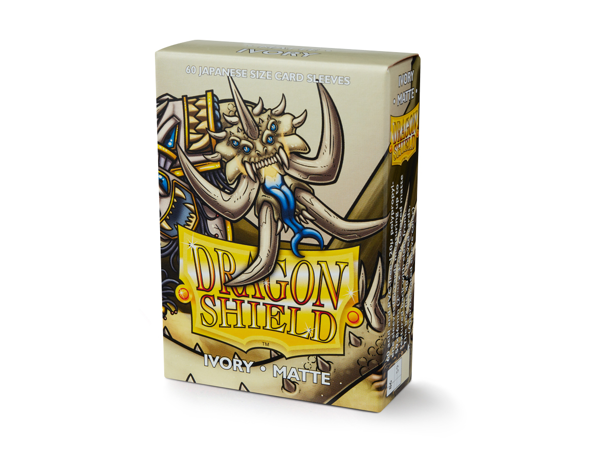 Dragon Shield Sleeves: Matte Japanese Ivory (Box of 60)