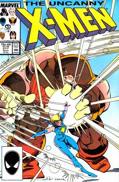 The Uncanny X-Men #217 [Direct]-Very Fine (7.5 – 9)