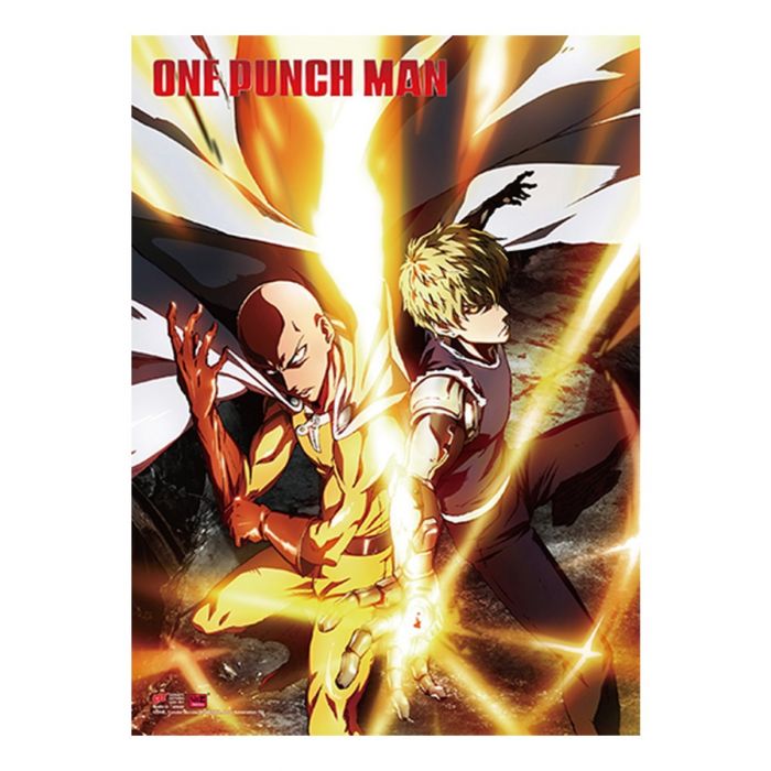 One Punch Man Satama & Genos Poster