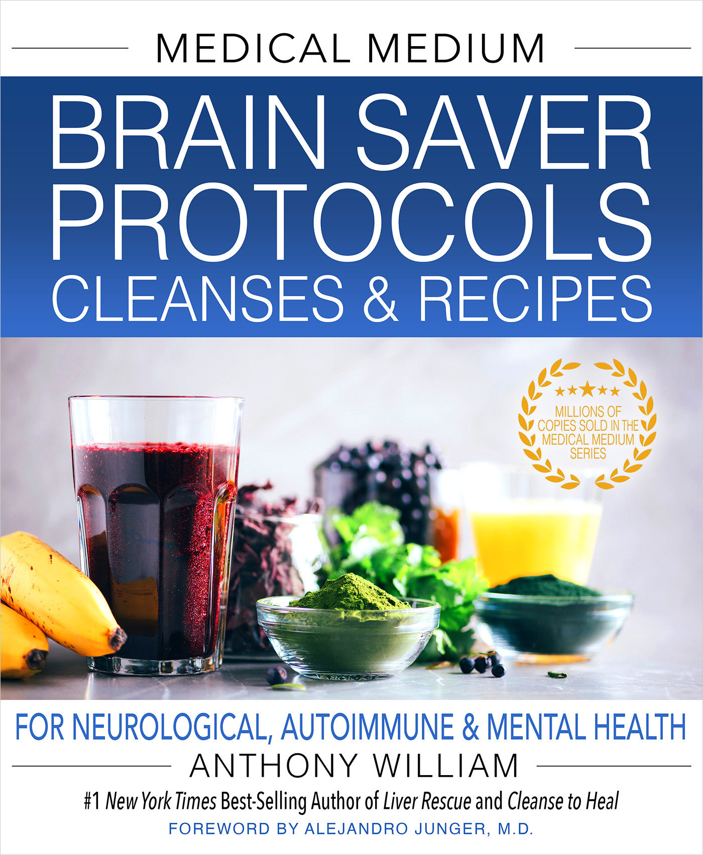 Medical Medium Brain Saver Protocols, Cleanses & Recipes (Hardcover Book)