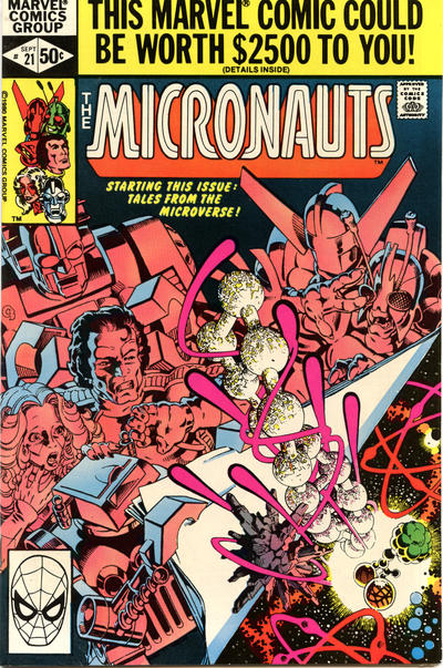 Micronauts #21 [Direct]