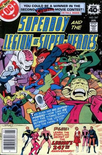 Superboy & The Legion of Super-Heroes #247-Very Fine (7.5 – 9)