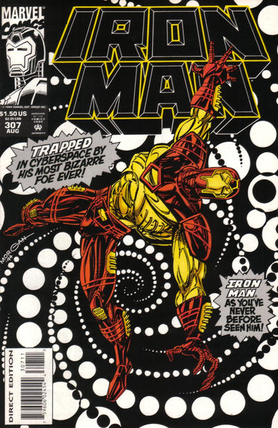 Iron Man #307 [Direct Edition]-Very Fine (7.5 – 9)