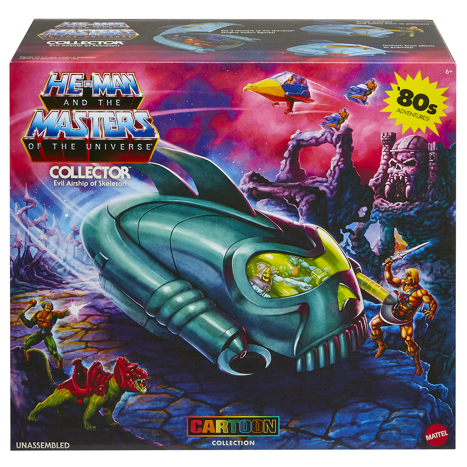 Motu Cartoon Collection Evil Airship of Skeletor Vehicle 