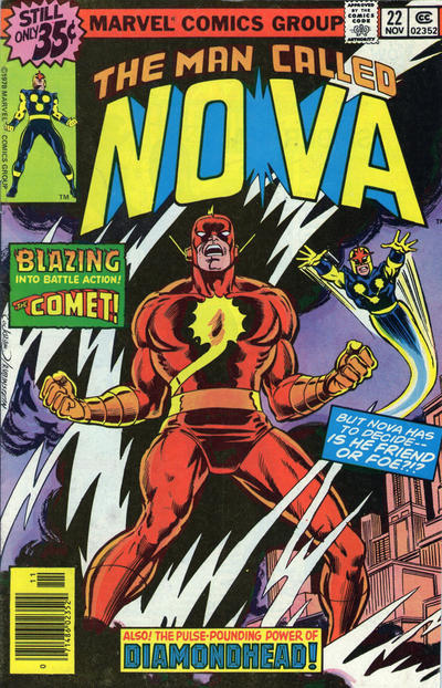 The Man Called Nova #22-Fine