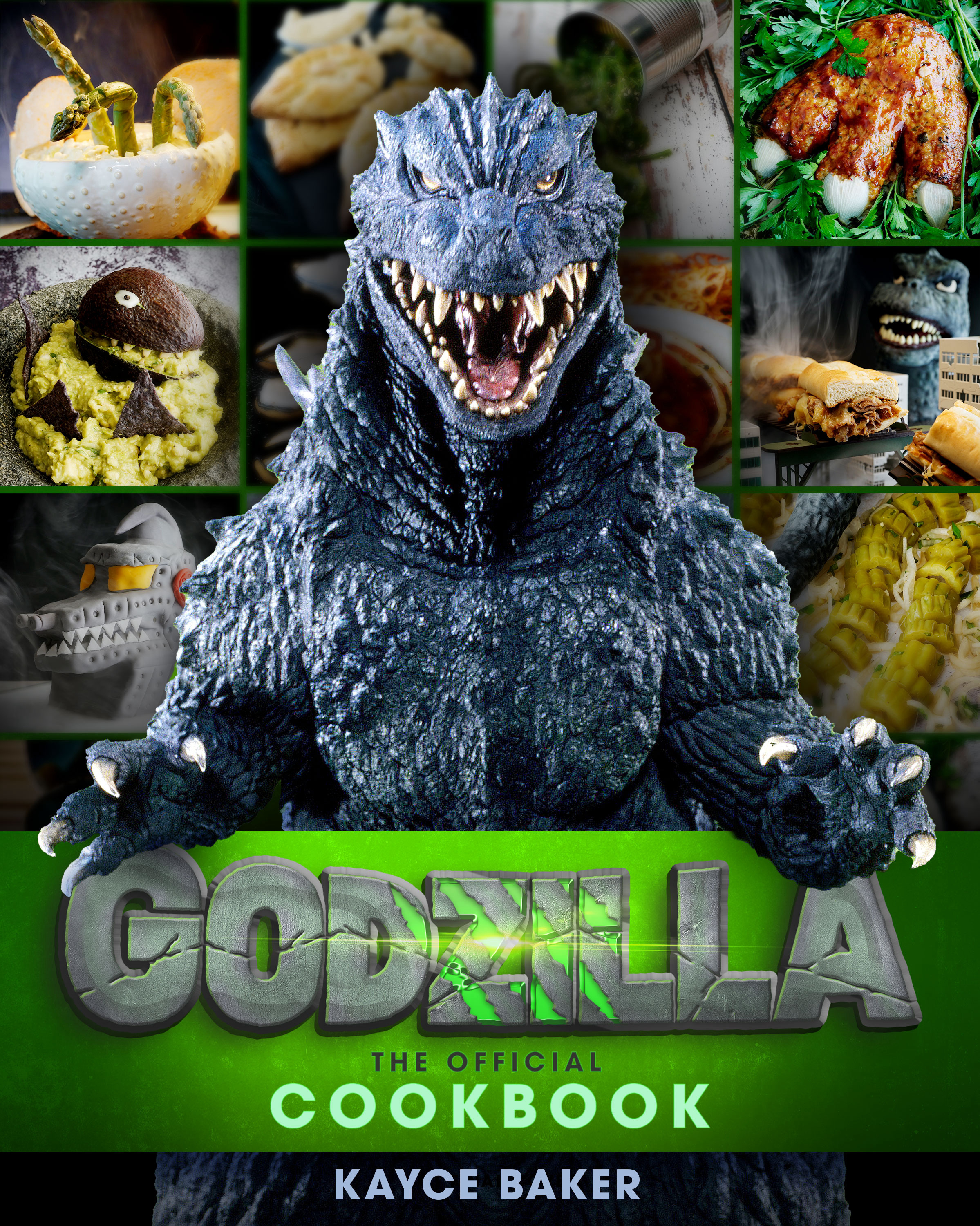 Godzilla The Official Cookbook Hardcover