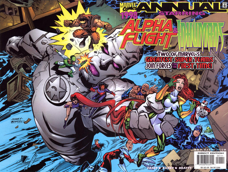 Alpha Flight / Inhumans '98 #0-Very Fine