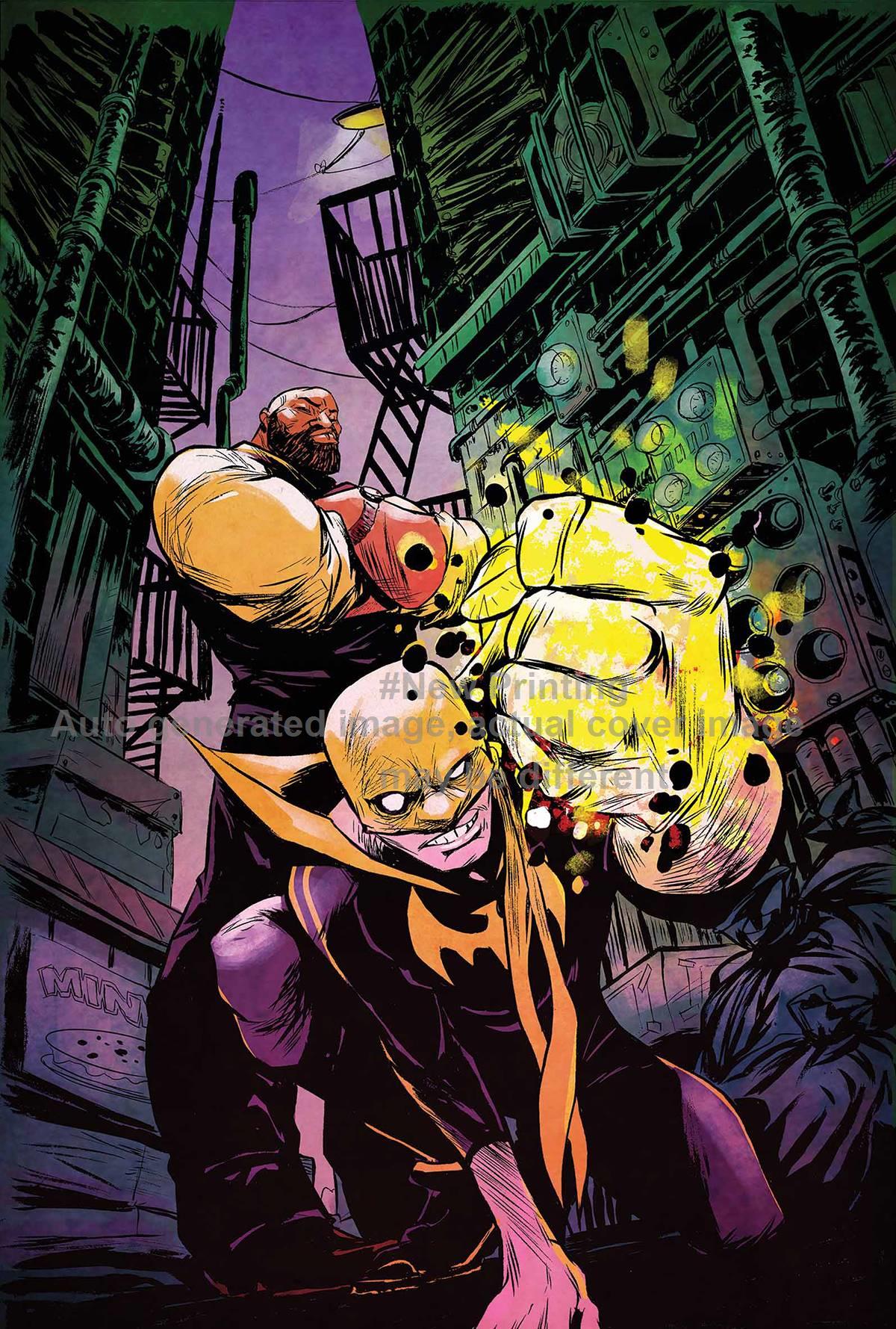 Power Man And Iron Fist #1 Greene 2nd Printing Variant