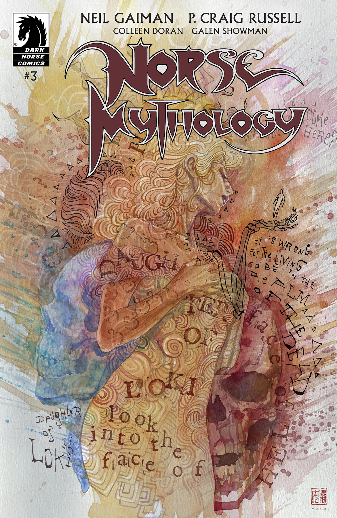 Norse Mythology III #3 Cover B Mack (Mature) (Of 6)