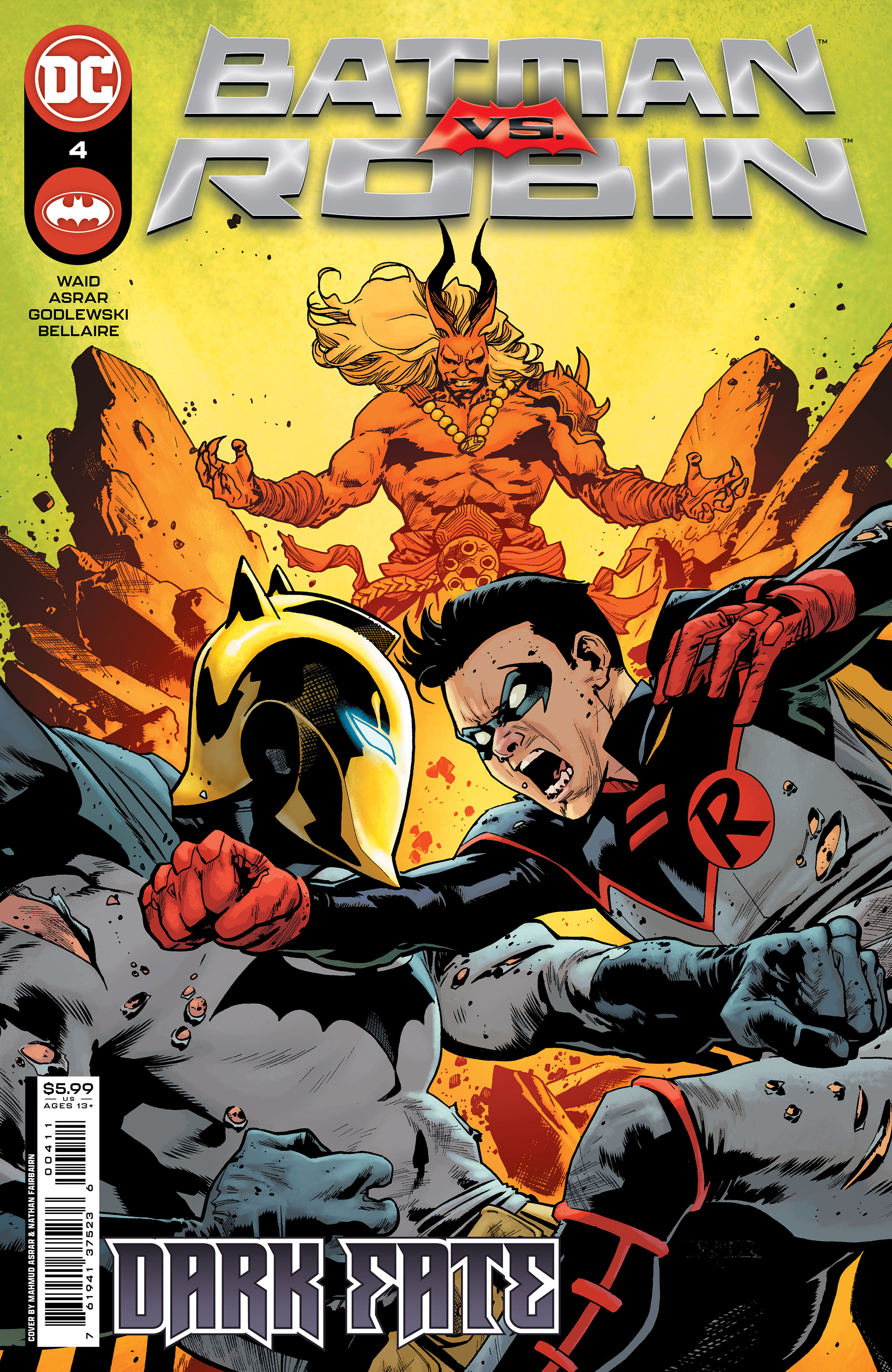 Batman Vs Robin #4 Cover A Mahmud Asrar (Of 5)