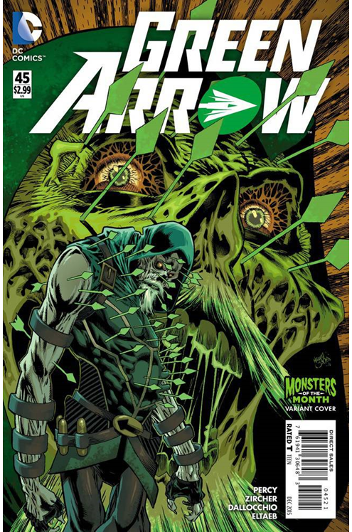 Green Arrow #45 Monsters Variant Edition (2011)