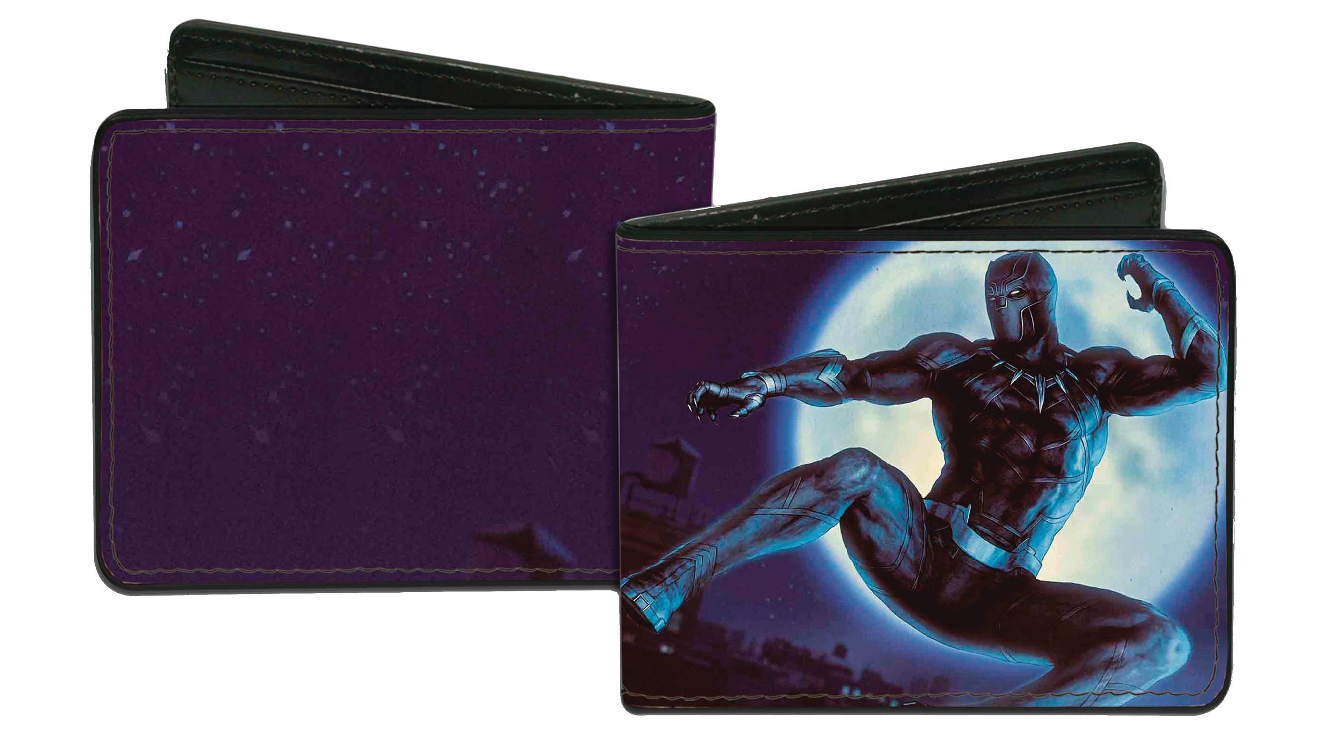 Black Panther Action Moon Bi-Fold Wallet
