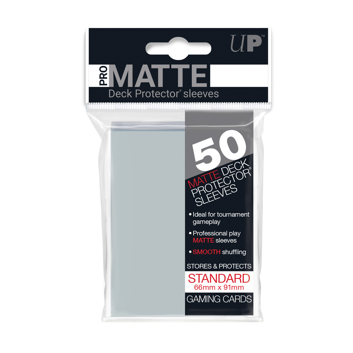 Ultra Pro: Deck Protector Sleeves - Pro Matte Clear Standard 50Ct