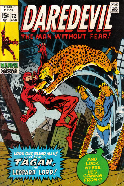Daredevil #72-Very Fine (7.5 – 9)