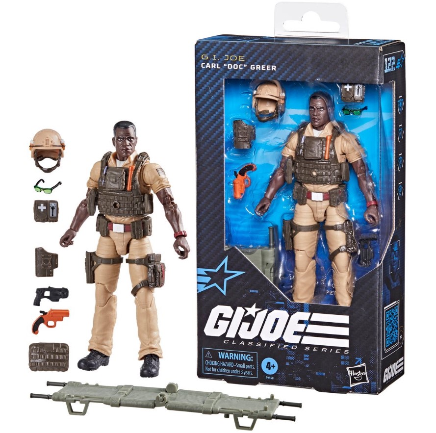 G.I. Joe Classified Series Carl Doc Greer 6-Inch Action Figure