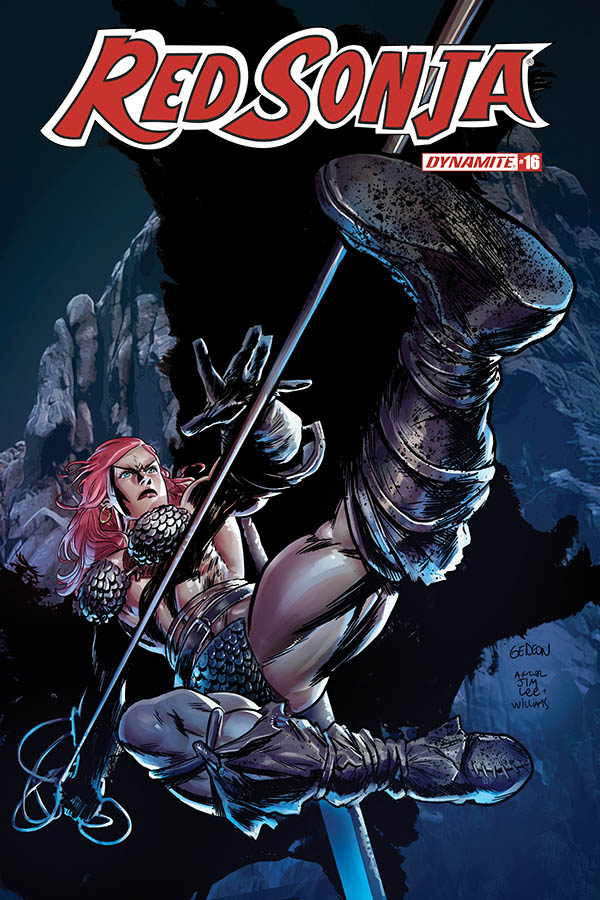 Red Sonja #16 7 Copy Gedeon Homage Incentive