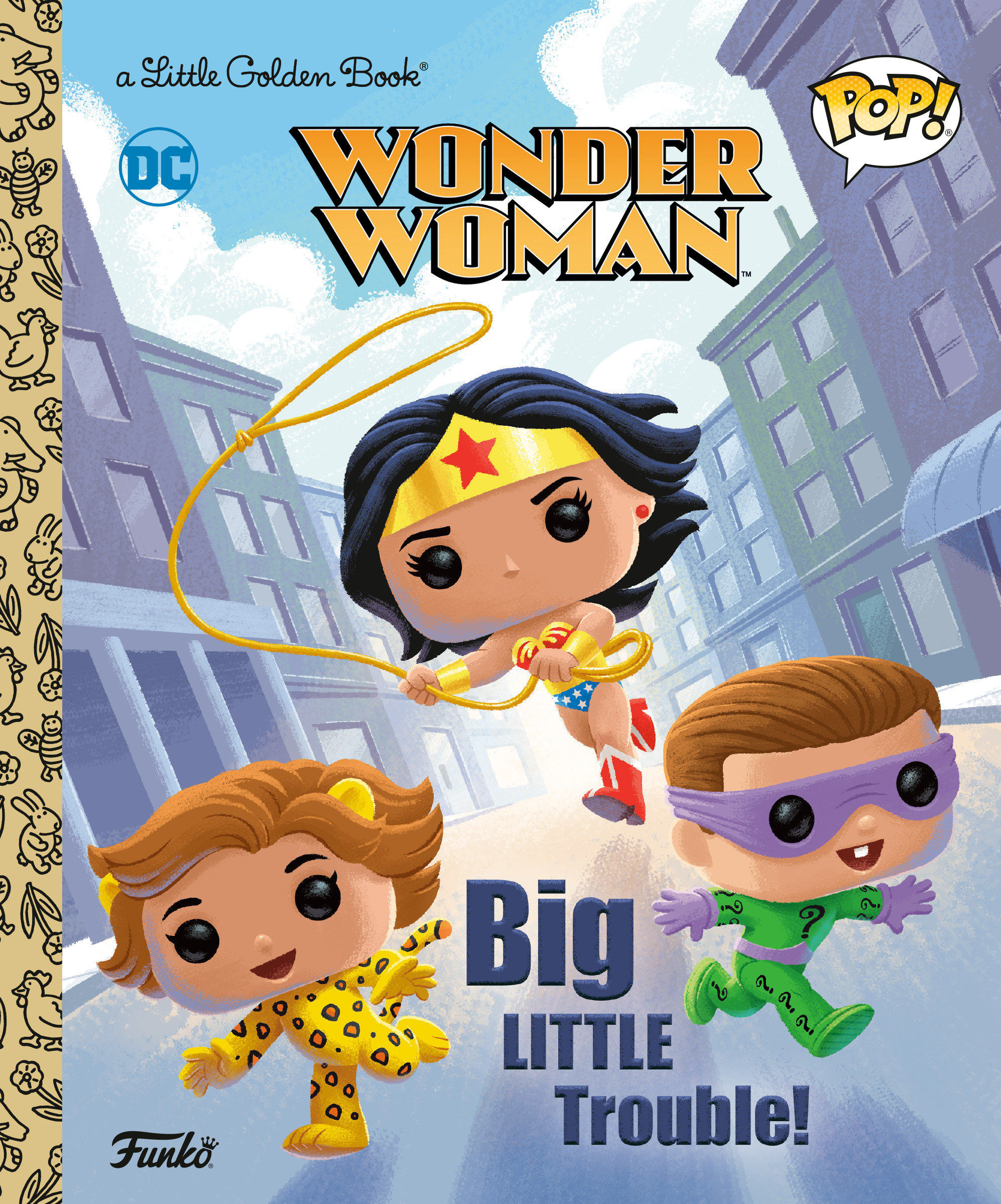 Little Golden Book Wonder Woman: Big Little Trouble